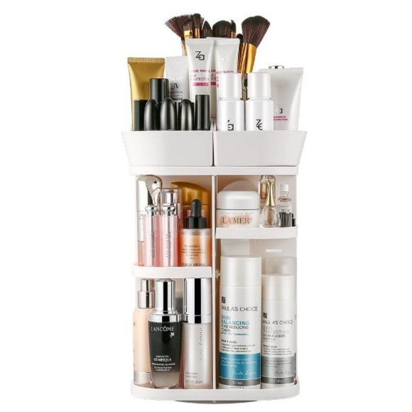 jerrybox Other - Jerrybox 360 Degree Cosmetic Organizer WHITE NEW